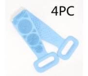 Premium Bath Towel Silicone Rubbing Back Towel - Double-Sided Comfort - Buy Center