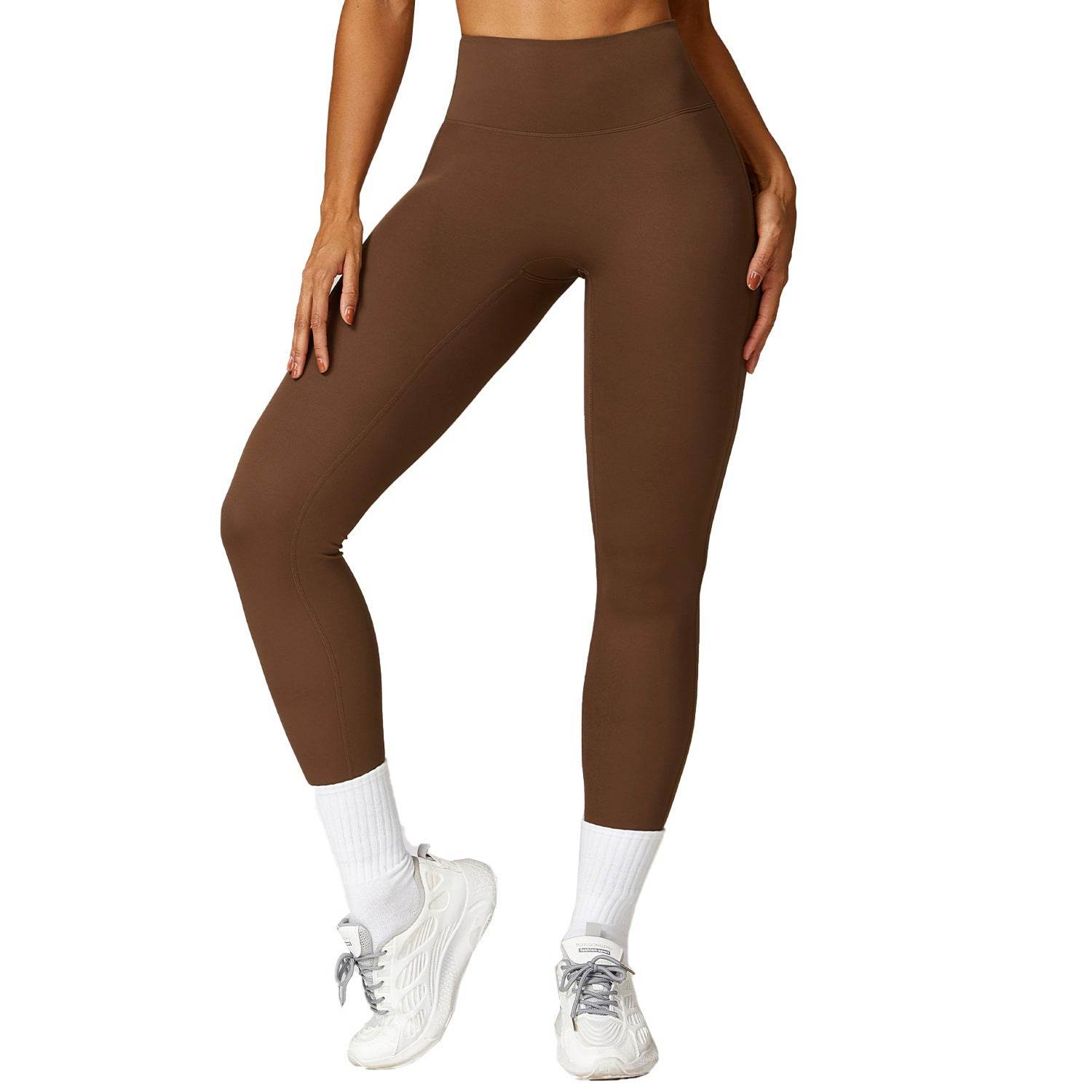 Quick-Drying Nude Feel Yoga Pants - Stylish Leggings for Outdoor Fitness - Buy Center
