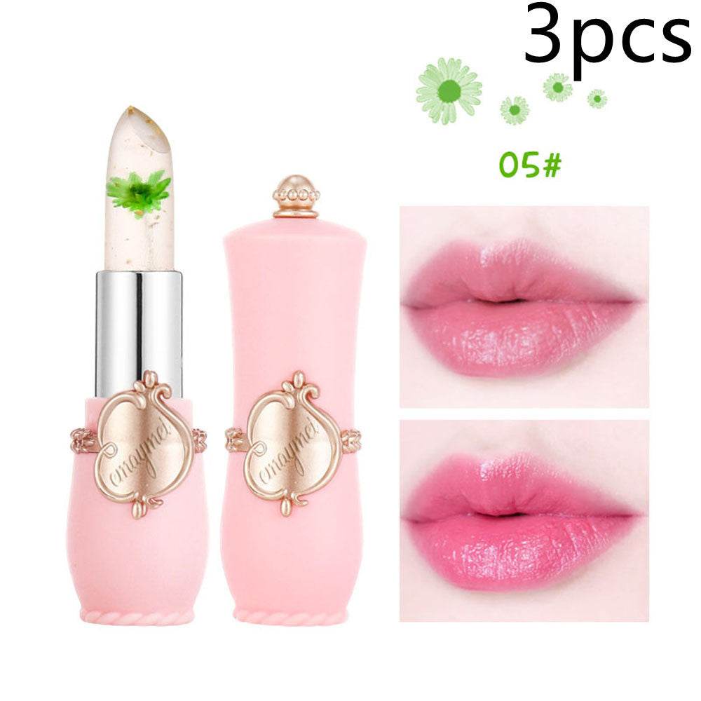 Maymei Color Changing Lip Balm - Moisturizing Dried Flower Lipstick - Buy Center