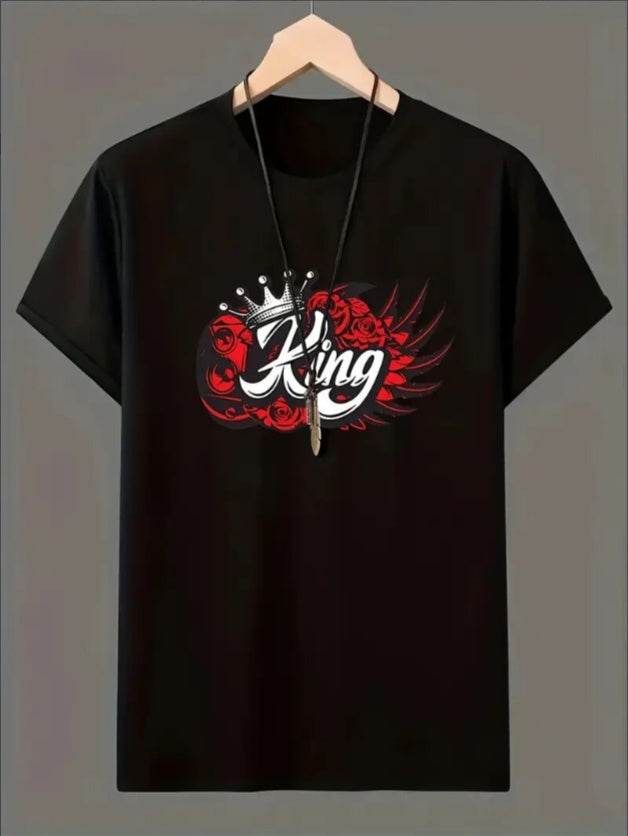 Buycenter Men's Short Sleeve T-shirt - Comfortable Polyester Blend in All Sizes - Buy Center