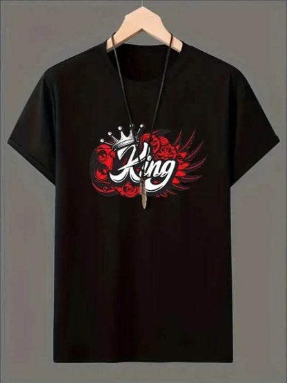 Buycenter Men's Short Sleeve T-shirt - Comfortable Polyester Blend in All Sizes - Buy Center