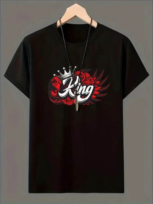 Buycenter Men's Short Sleeve T-shirt - Comfortable Polyester Blend in All Sizes - Buy Center