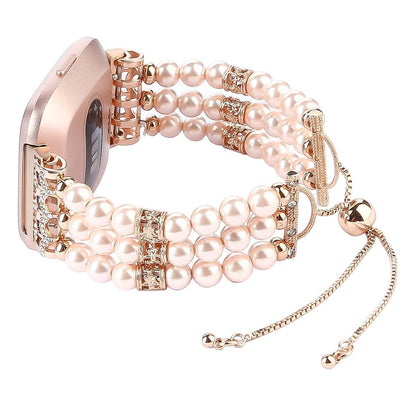 Elegant Pearl Strap Stretch Bracelet - Versatile Jewelry for Every Occasion - Buy Center