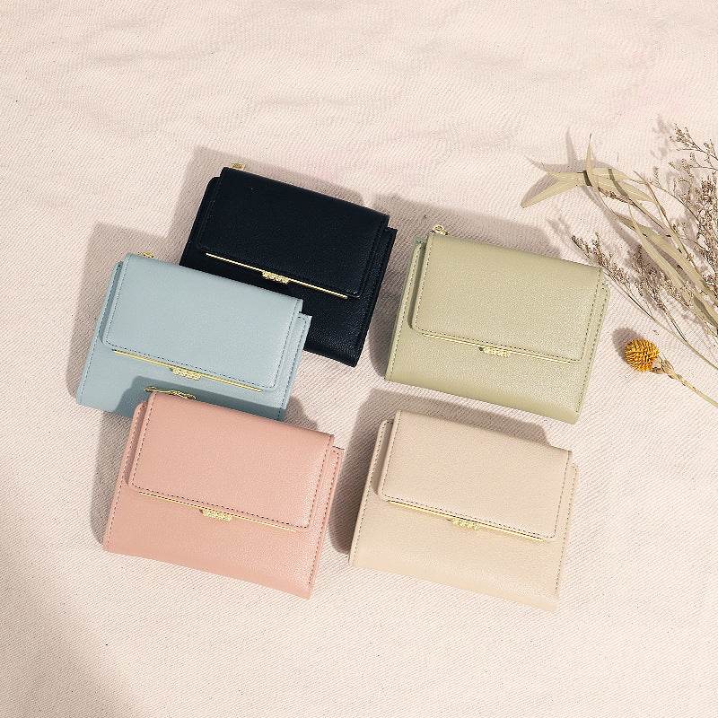 Women's Long Zipper Wallet - Trendy Macaron Colors & Lightweight Design - Buy Center