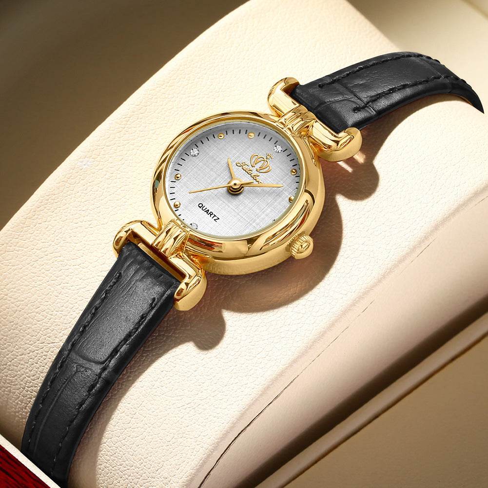 Buycenter Retro Women's Quartz Watch - Lightweight, Waterproof, Elegant Design - Buy Center