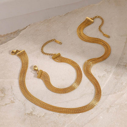 Buycenter Stainless Steel Multi-Layer Twin Bracelet - Stylish European Design - Buy Center