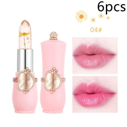 Maymei Color Changing Lip Balm - Moisturizing Dried Flower Lipstick - Buy Center