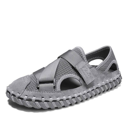 Summer Hollow Men's Breathable Mesh Sandals - Stylish Comfort for Every Occasion - Buy Center