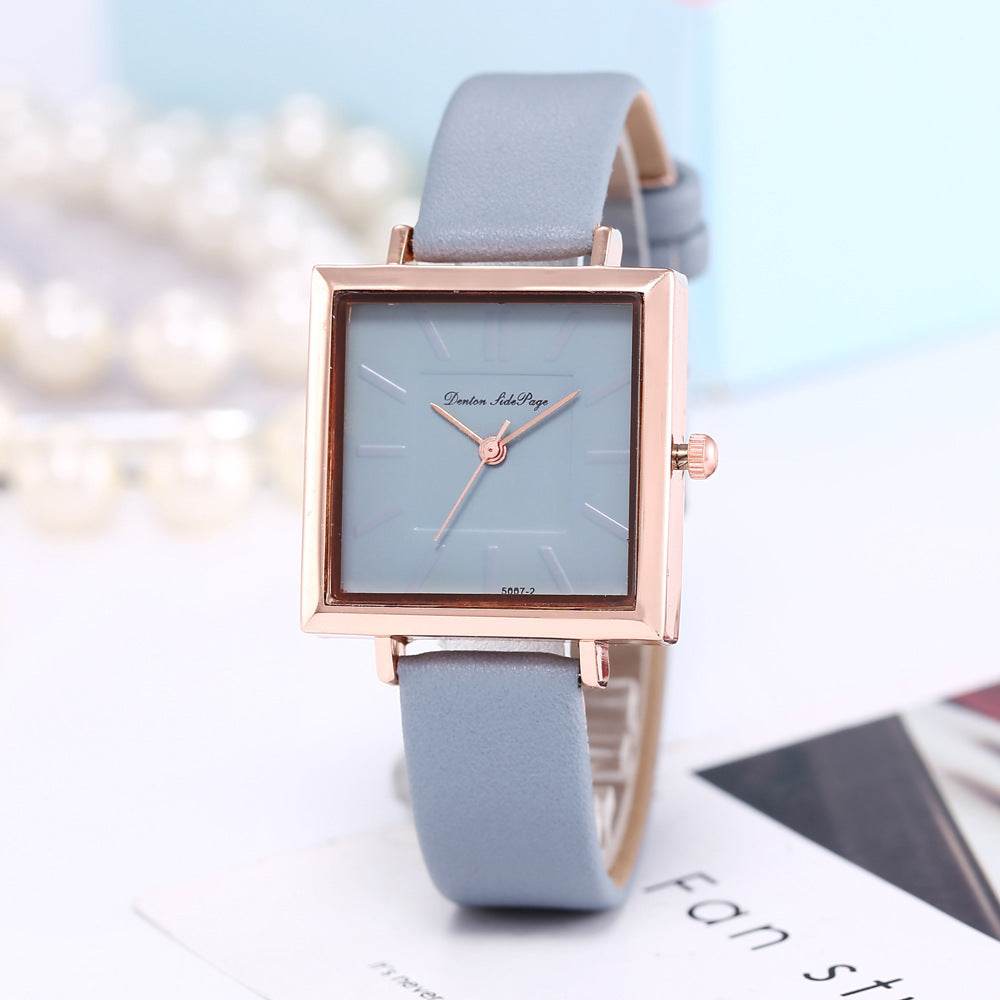 Buy Center Women's Square Quartz Watch - Casual Style, Multiple Colors - Buy Center
