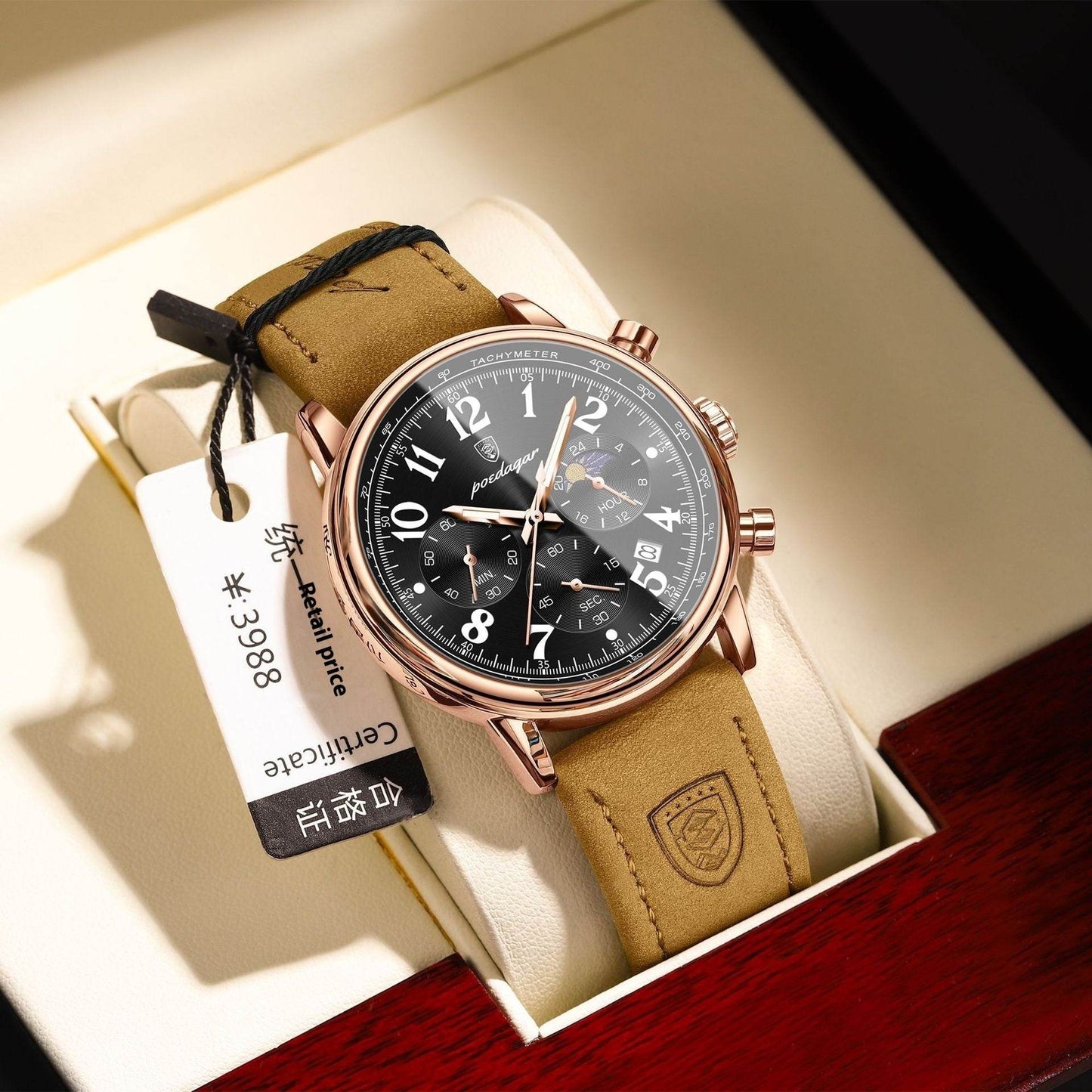 Buycenter Multi-functional Waterproof Quartz Watch - Stylish Casual Design - Buy Center