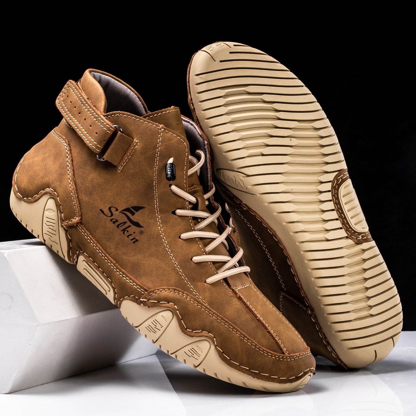 Octopus Men's High-Top Martin Ankle Boots - Stylish & Comfortable Casual Shoes - Buy Center