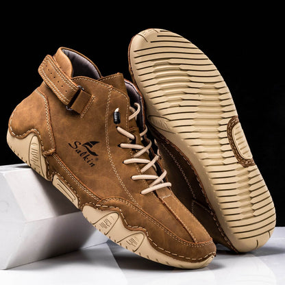 Octopus Men's High-Top Martin Ankle Boots - Stylish & Comfortable Casual Shoes - Buy Center