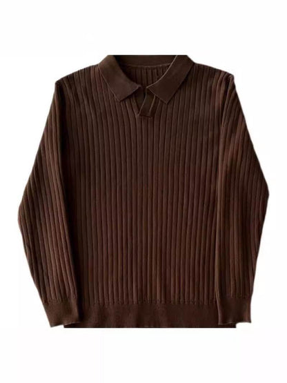 Buycenter Korean Style Men's T-Shirt - Slim Fit Long Sleeve Tops - Buy Center