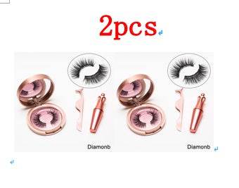 Natural Magnetic Eyeliner & False Eyelashes Set - Easy, No Glue Application - Buy Center