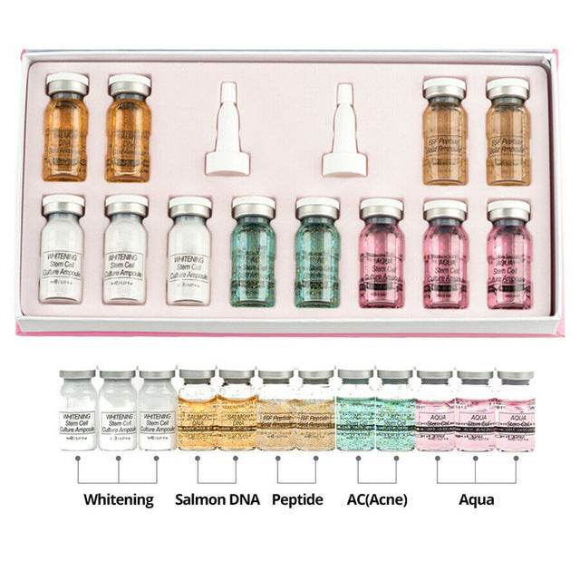 12 Vial Korean BB Cream Booster Set - Illuminate Your Skin Naturally - Buy Center
