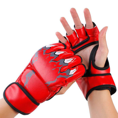 Sandbag Combat Boxing Gloves - Durable PU, Trendy Styles for Training - Buy Center