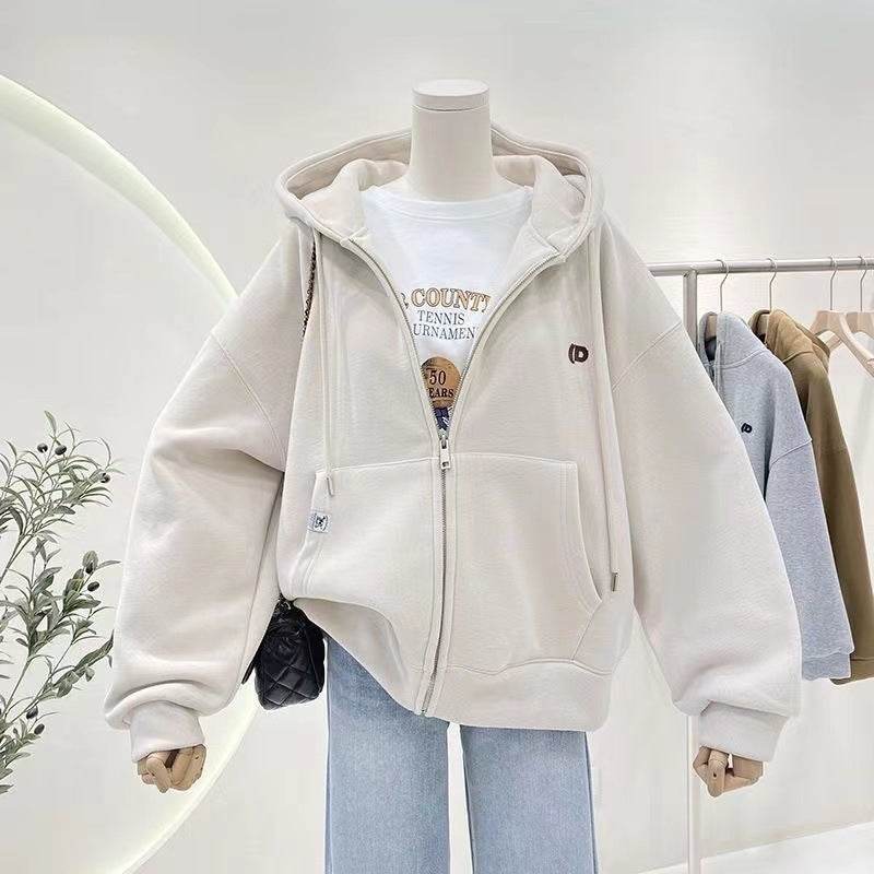 Buycenter Women's Hooded Sweater - Cozy Flannel for Autumn & Winter - Buy Center