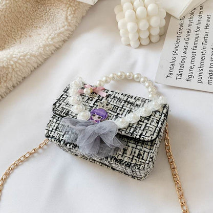 Girl's Pearl Handbag - Waterproof, Anti-Theft, Trendy Korean Design - Buy Center