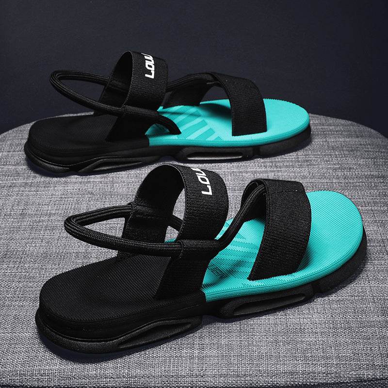 Casual Thick-Soled Men's Sandals - Breathable Open Toe Design for Comfort - Buy Center