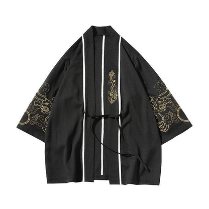 Buycenter 3/4 Sleeve Hanfu Thin Coat - Stylish Cotton Blended Design - Buy Center