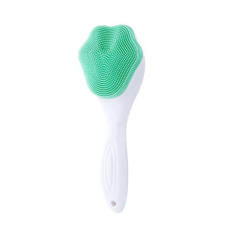 Handheld Silicone Face Scrubber - Gentle Exfoliator for Sensitive Skin - Buy Center