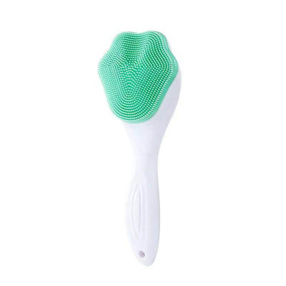 Handheld Silicone Face Scrubber - Gentle Exfoliator for Sensitive Skin - Buy Center