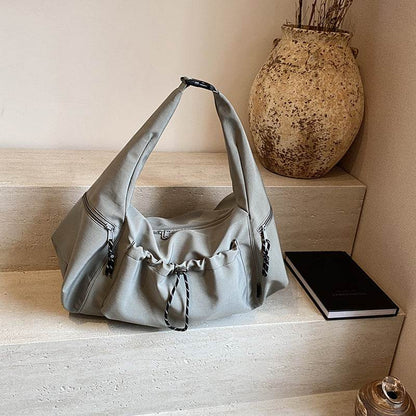 Versatile Solid Color Shoulder Crossbody Bag - Large Capacity & Trendy Colors - Buy Center