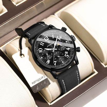 Multifunctional Luminous Quartz Men's Watch - Stylish & Versatile Design - Buy Center