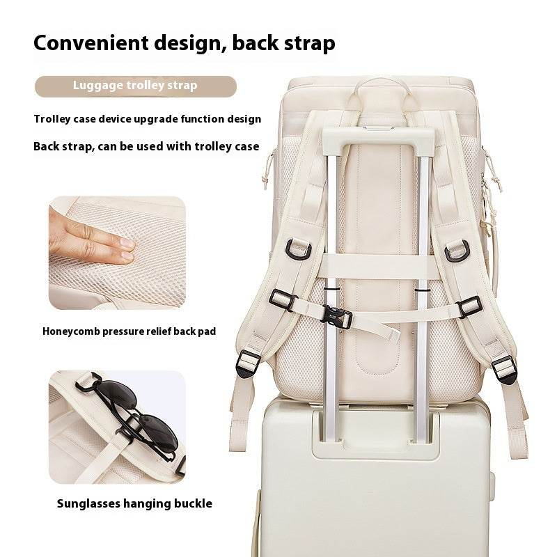 Men's Leisure Travel Backpack - Large Capacity, Breathable Oxford Cloth - Buy Center