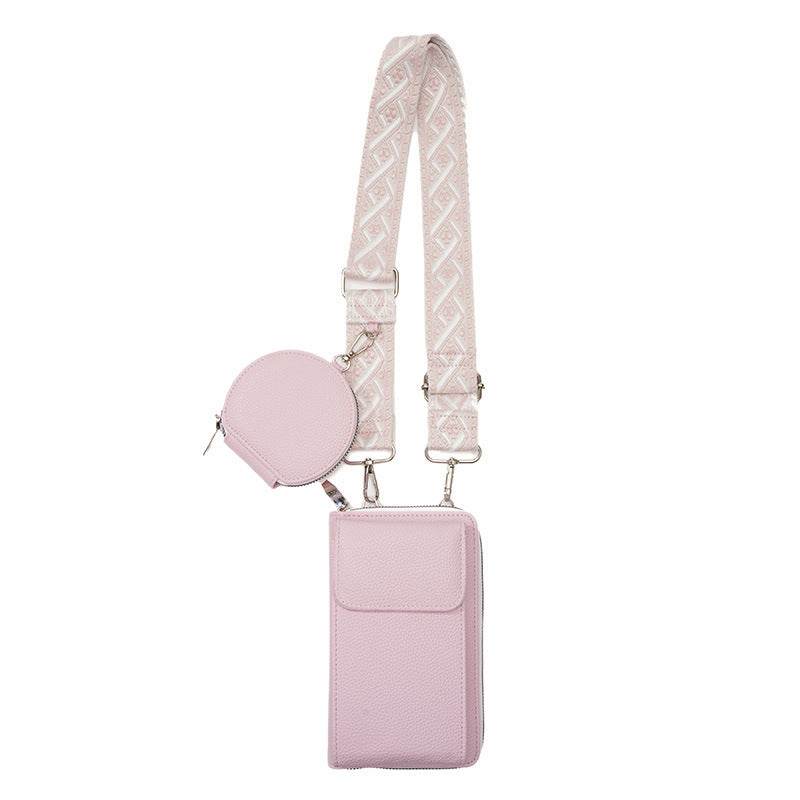 Stylish Women's Messenger Bag - Trendy PU One Shoulder Phone & Coin Purse - Buy Center
