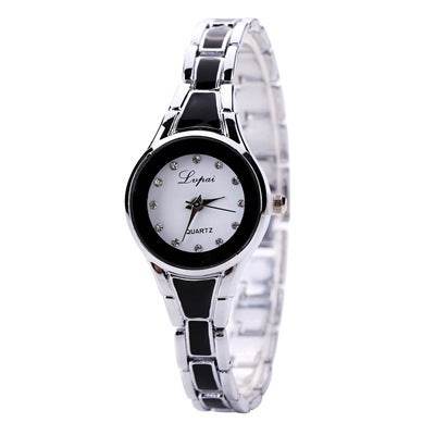 Elegant Round Dial Watch Bracelet - Luxury Timepiece for Fashion-Forward Ladies - Buy Center
