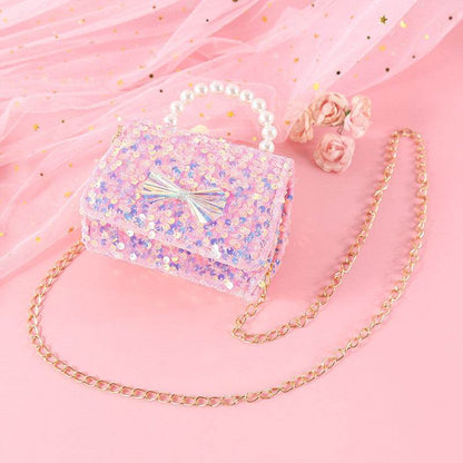 Women’s Fashion Sequin Bag - Portable Crossbody Backpack in Vibrant Colors - Buy Center