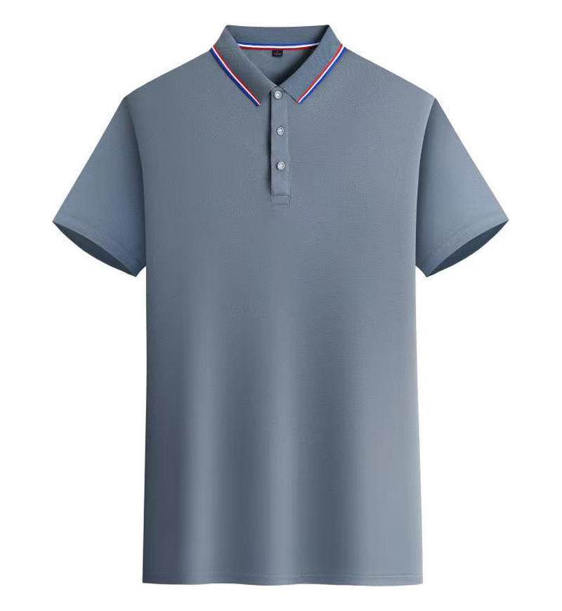 Short-Sleeved Business Polo Shirt - Asymmetric Fit in Multiple Colors - Buy Center