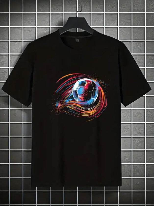 Buycenter Men's Short Sleeve T-shirt - Comfortable Poly-Spandex Blend - Buy Center