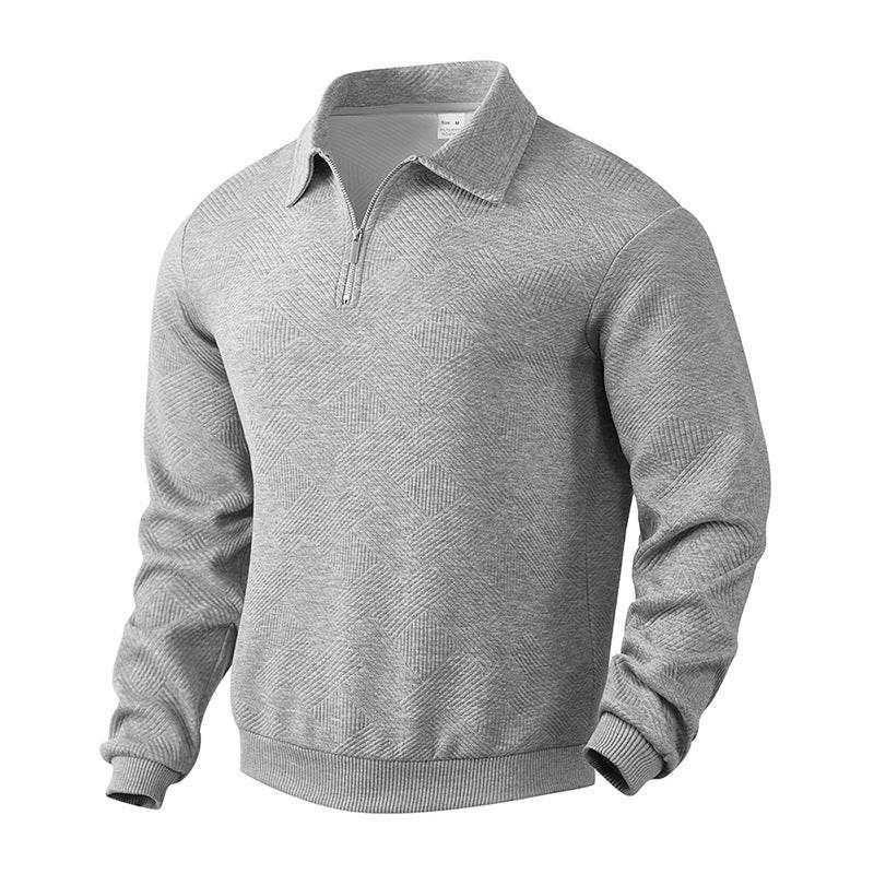 Buycenter Men's Loose-Fitting Pullover - Casual Long Sleeve Top - Buy Center