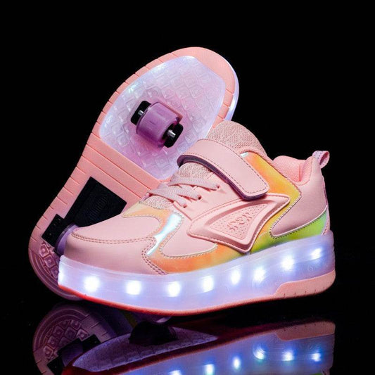 Buycenter LED Light Roller Shoes for Kids – Stylish & Comfortable Design - Buy Center