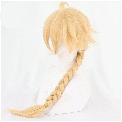 Bright Gold Cosplay Wig Traveler - Perfect for Anime Events & Parties - Buy Center