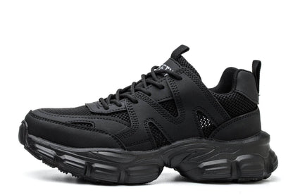 Buycenter Labor Protection Shoes for Women - Smash & Pierce Resistant Flats - Buy Center