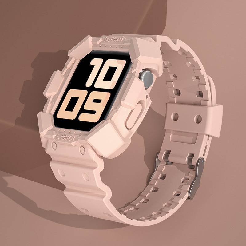 Stylish Silicone Apple Watch Strap - Compatible with iWatch6, Vibrant Colors - Buy Center