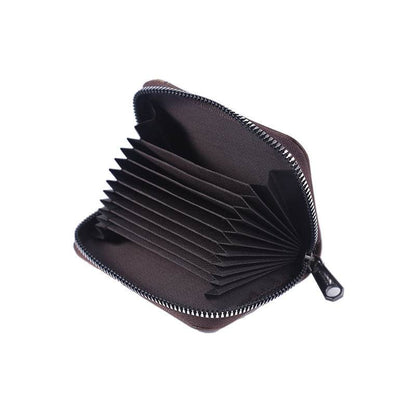 Organ-Style Men’s Wallet - Anti-Theft Design with Multiple Card Slots - Buy Center