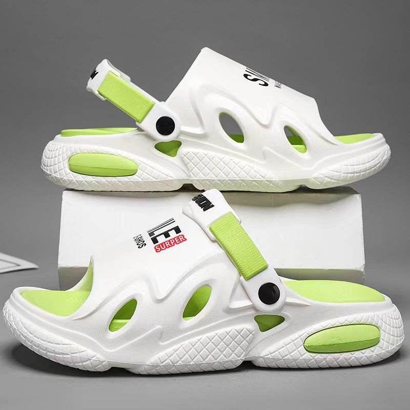 Men's Casual Lightweight Two-Way Sandals - Comfortable Non-Slip Fit - Buy Center