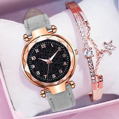 Center Trendy Women's Starry Sky Watch - Casual Bracelet Timepiece - Buy Center