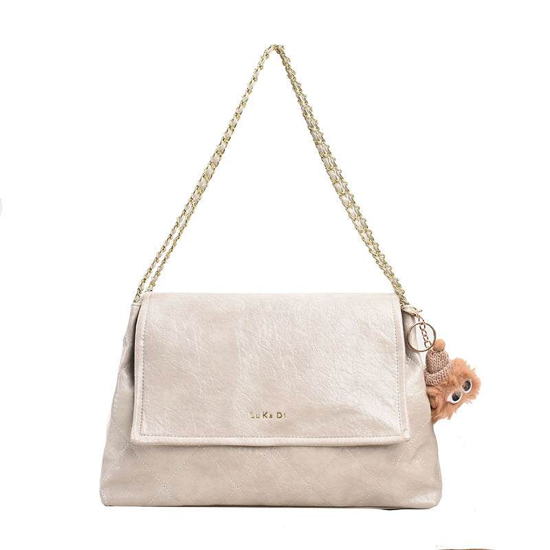 Retro Simple Women's Commuter Bag - Large Capacity, Soft PU, Stylish Design - Buy Center