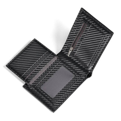High-Grade Men's Wallet - Carbon Fiber, Cut-Proof Design for 2025 - Buy Center