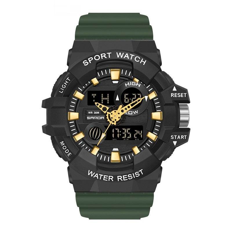 Trendy Luminous Waterproof Sports Watch - Unisex Style for 2025 - Buy Center