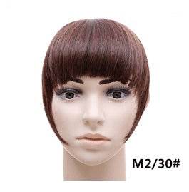 Stylish Synthetic Hair Bangs - Easy Apply Blunt Cut Hairpiece Accessory - Buy Center
