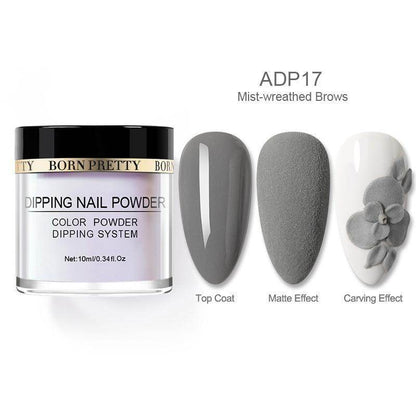 Dipping Nail Powders Set - Gradient & French Art, Long Lasting Finish - Buy Center