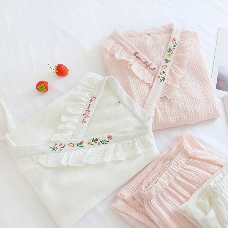 Comfortable All-Cotton Man Pajama Set - Stylish Sleepwear in Cherry Pink - Buy Center