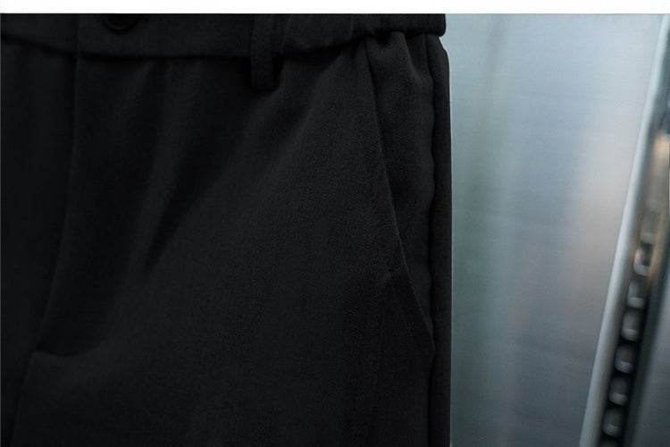 Casual Cropped Harem Pants for Teens - Trendy Loose Tapered Style - Buy Center