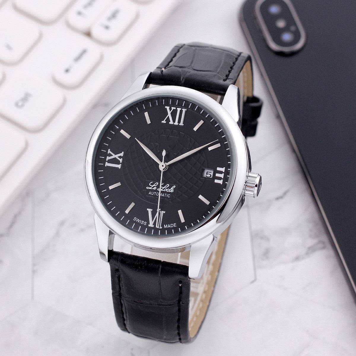 Men's Mechanical Quartz Watch - Stylish & Waterproof for Business 2025 - Buy Center